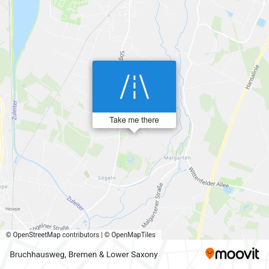 Bruchhausweg map
