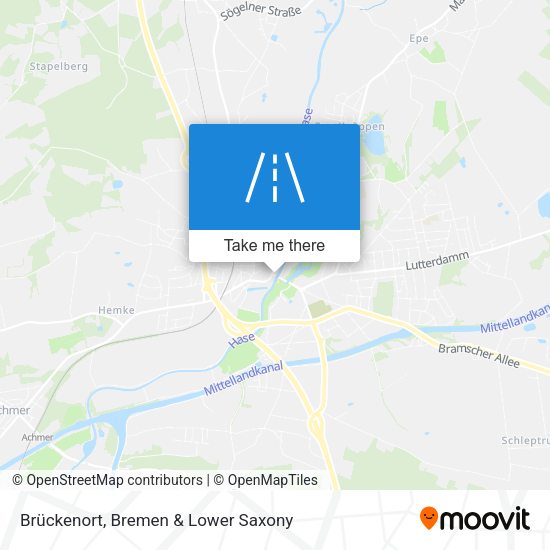 Brückenort map