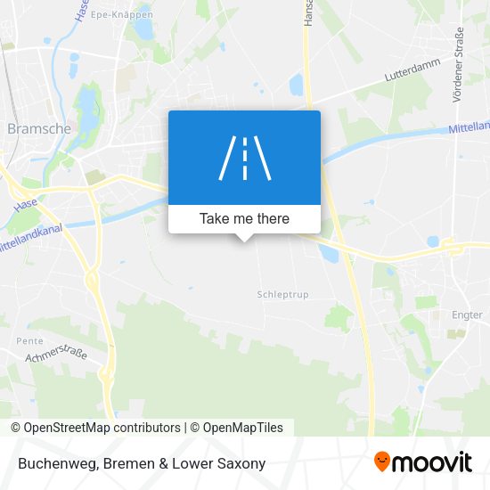 Buchenweg map