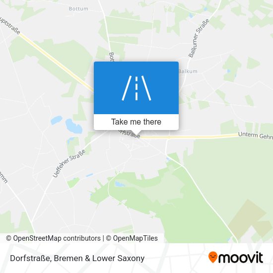 Dorfstraße map