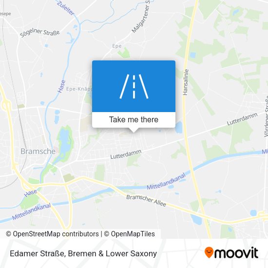 Edamer Straße map