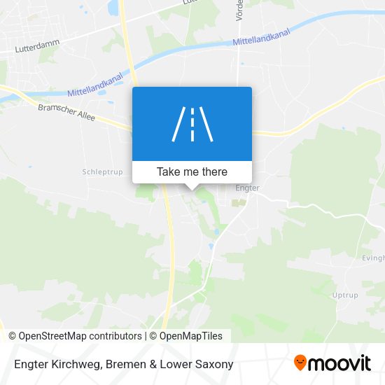 Engter Kirchweg map