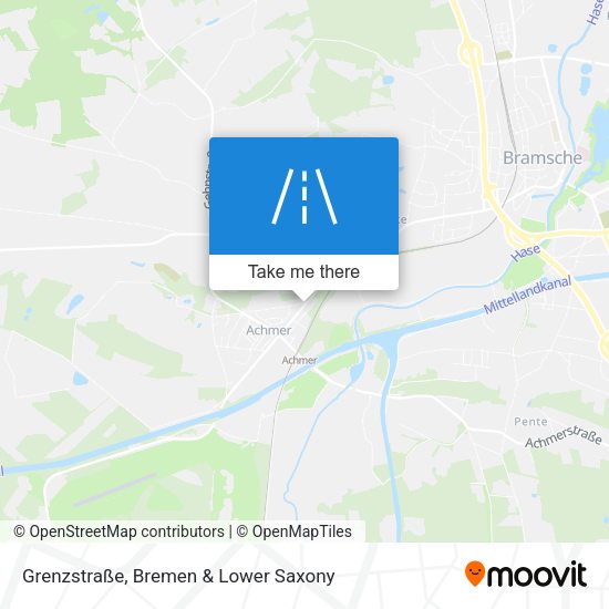 Grenzstraße map