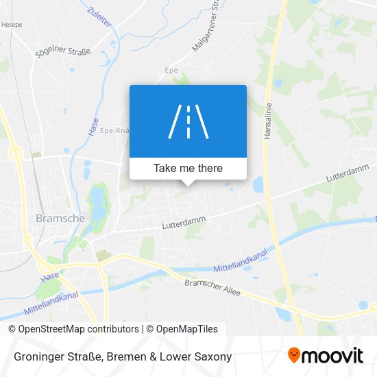Groninger Straße map