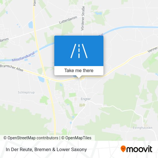 In Der Reute map