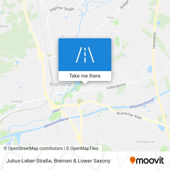 Julius-Leber-Straße map