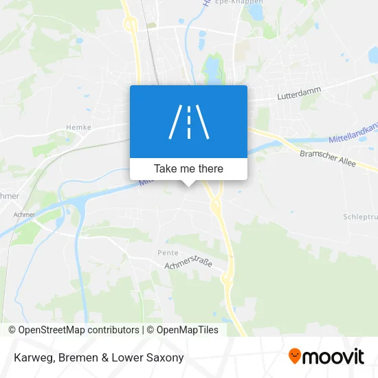 Карта Karweg