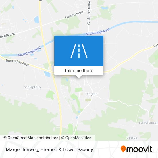 Margeritenweg map