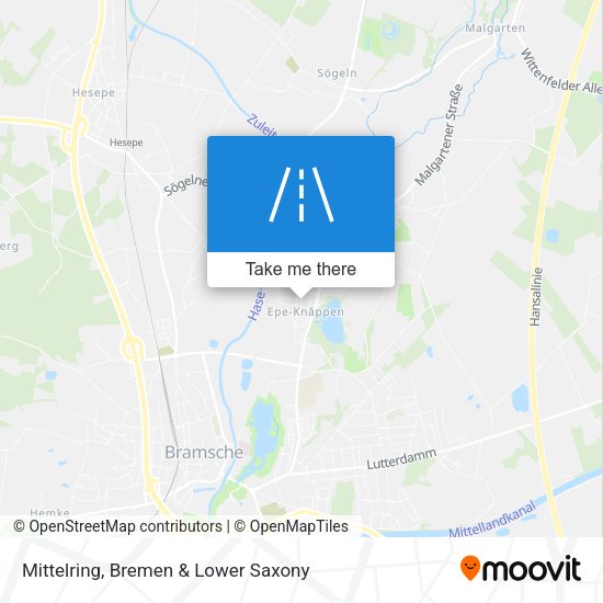 Mittelring map