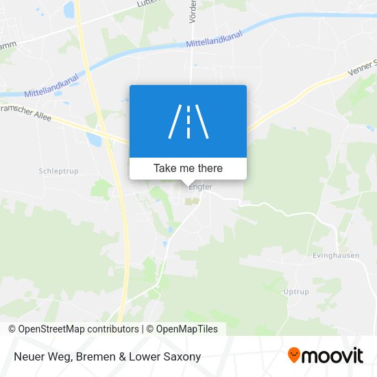 Neuer Weg map