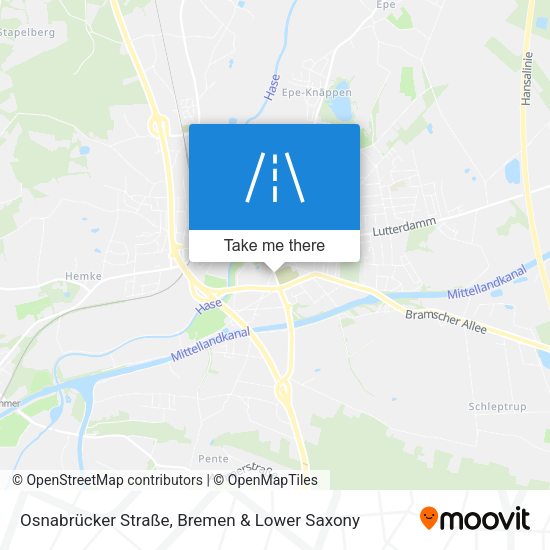 Osnabrücker Straße map