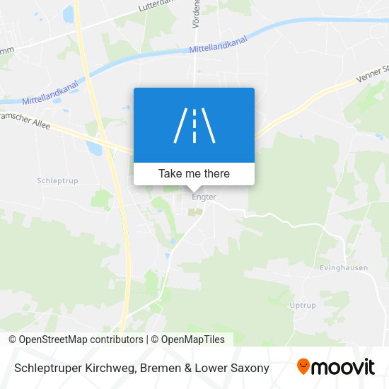 Schleptruper Kirchweg map