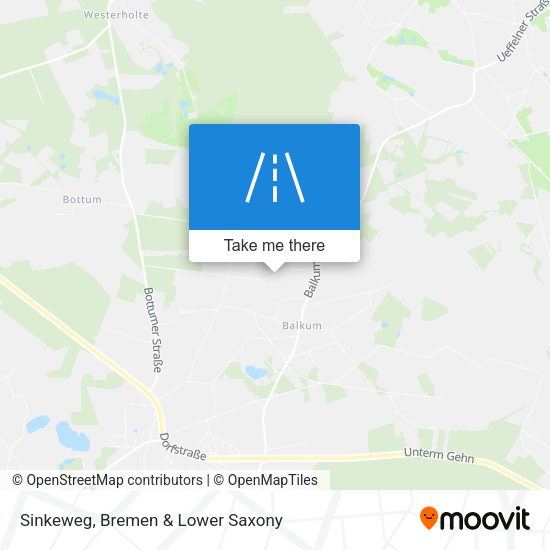 Sinkeweg map