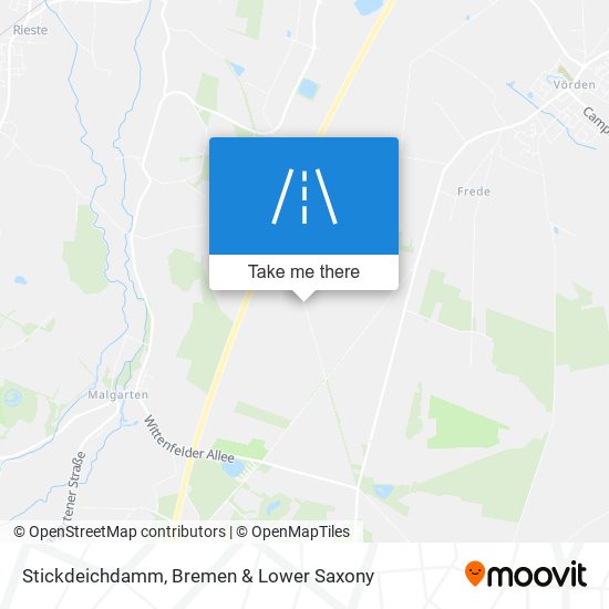 Stickdeichdamm map