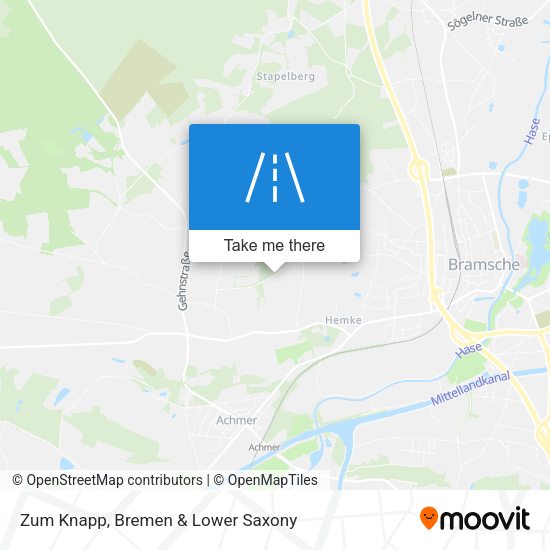 Zum Knapp map