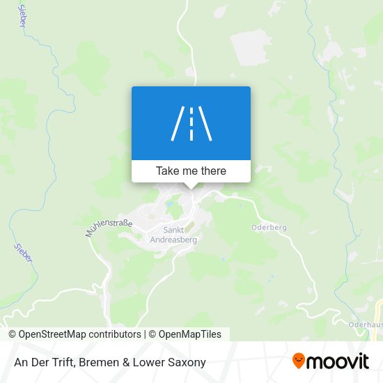 An Der Trift map