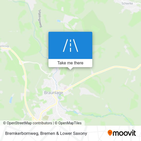 Bremkerbornweg map