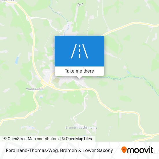 Ferdinand-Thomas-Weg map