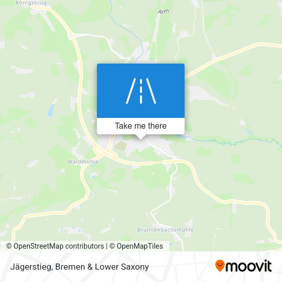Jägerstieg map
