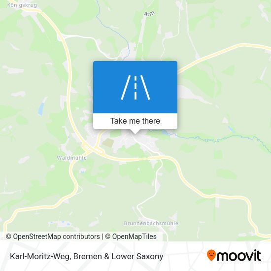 Karl-Moritz-Weg map