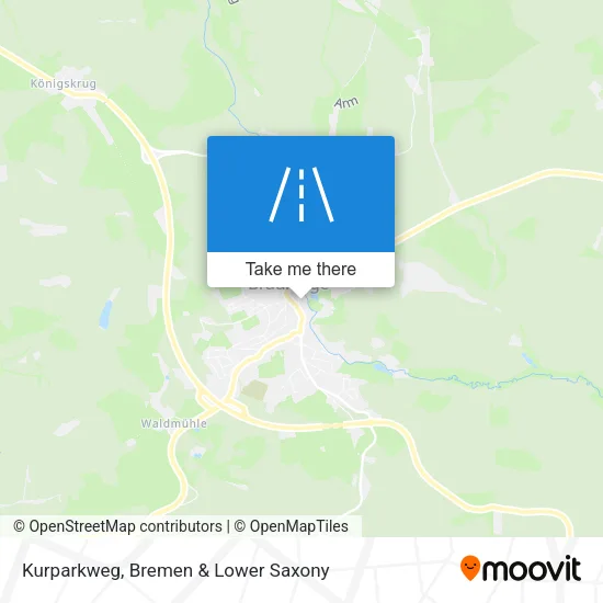 Карта Kurparkweg