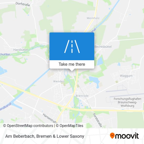Am Beberbach map