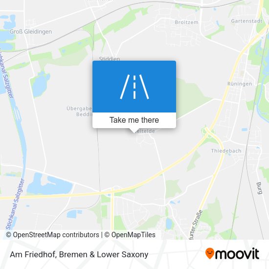 Am Friedhof map