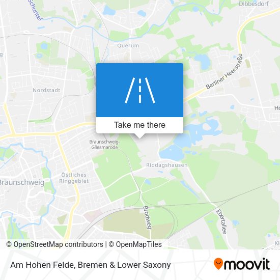 Am Hohen Felde map