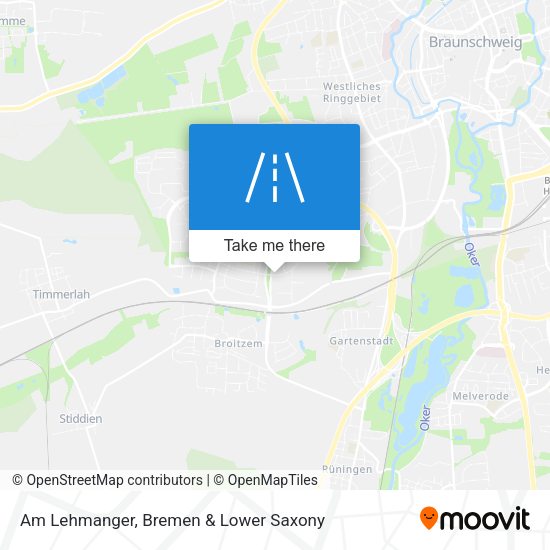 Am Lehmanger map
