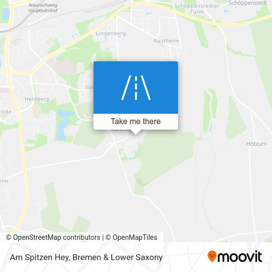 Am Spitzen Hey map