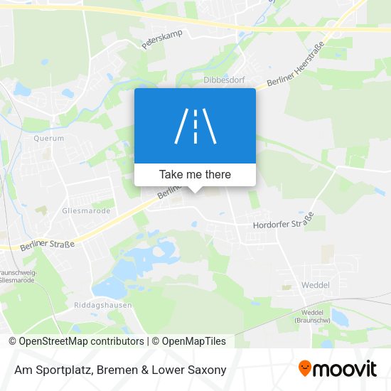 Am Sportplatz map