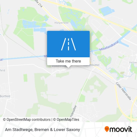 Am Stadtwege map