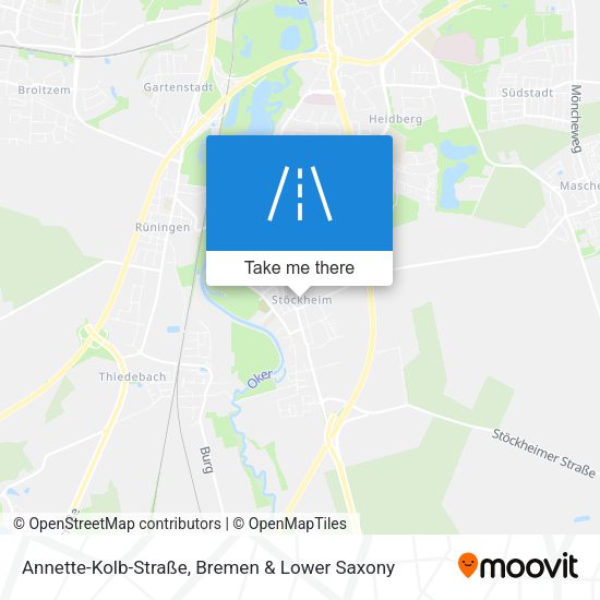Annette-Kolb-Straße map