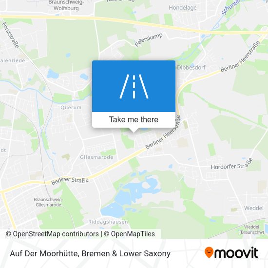 Auf Der Moorhütte map