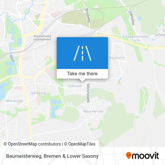 Baumeisterweg map