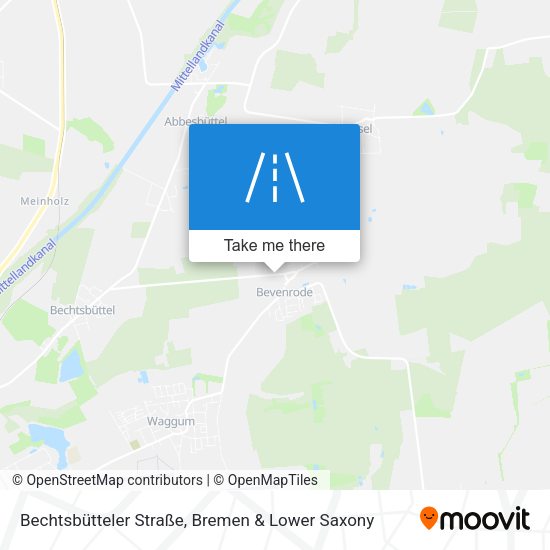 Bechtsbütteler Straße map