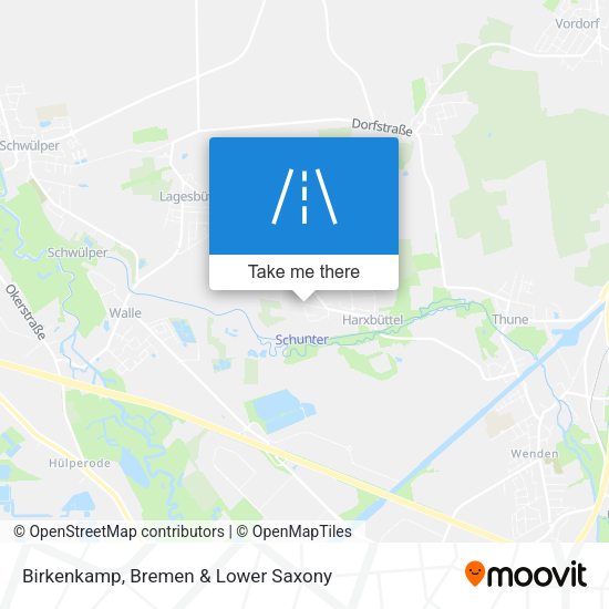 Birkenkamp map