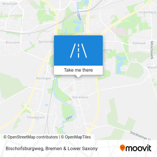 Bischofsburgweg map