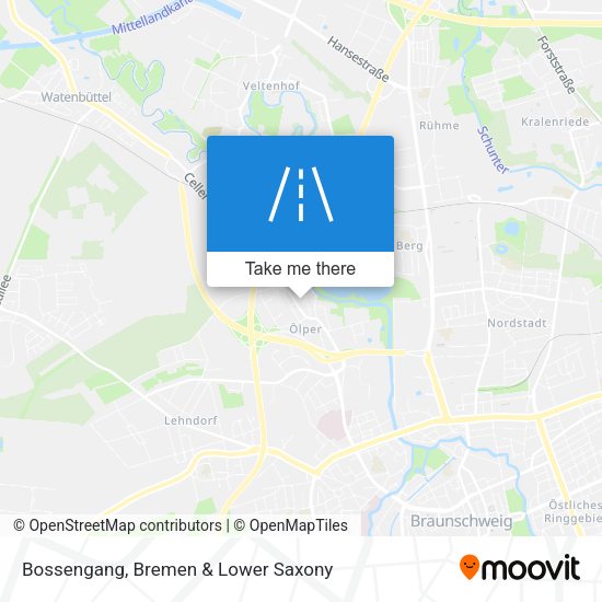 Bossengang map