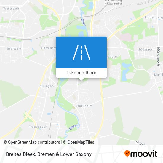 Breites Bleek map