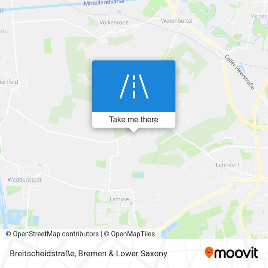 Breitscheidstraße map