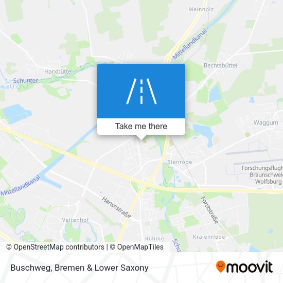 Buschweg map
