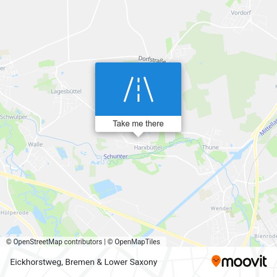 Eickhorstweg map