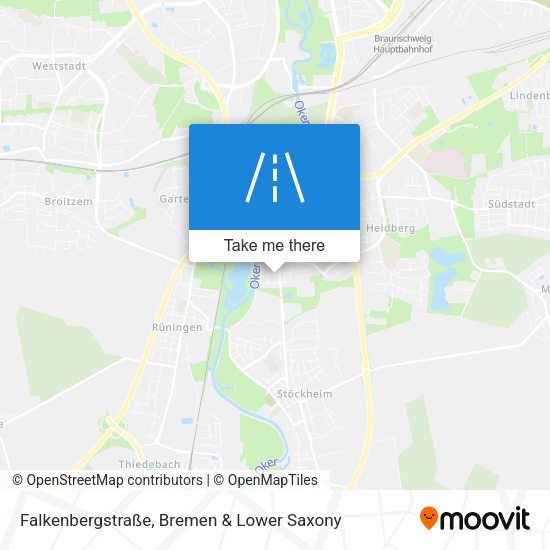 Falkenbergstraße map