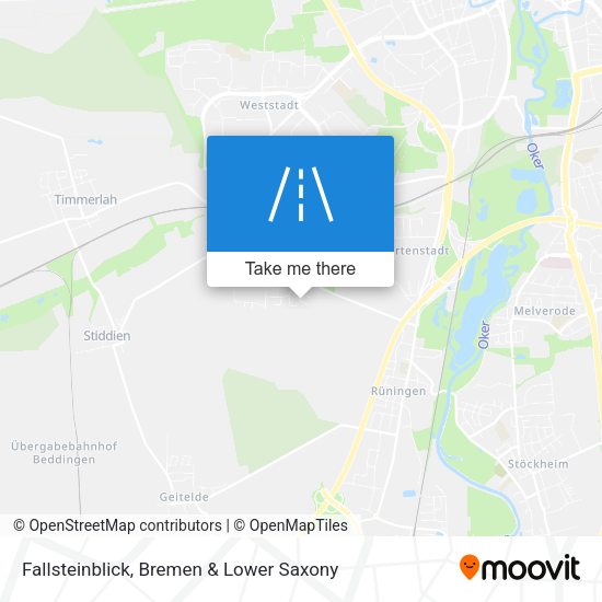 Fallsteinblick map