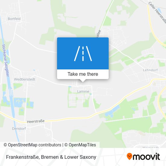 Frankenstraße map