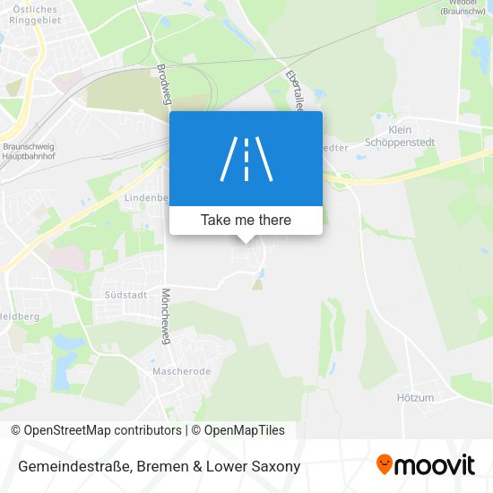 Gemeindestraße map