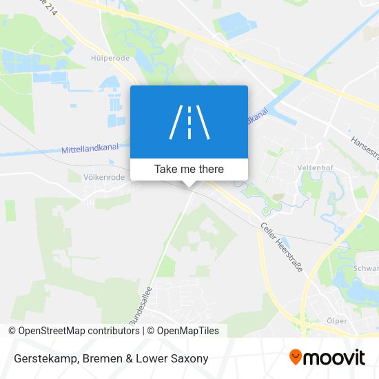 Gerstekamp map
