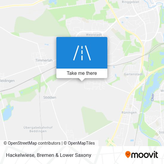 Hackelwiese map
