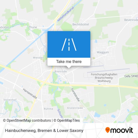 Hainbuchenweg map